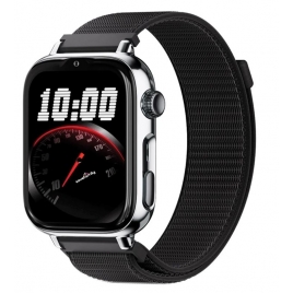 Smartwatch Save Family 4G GPS Savewatch+ 2 Silver + Correa Loop Night Black