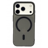 Funda Movil Back Cover HT Slim Magnetica Black Transparente iPhone 17 PRO
