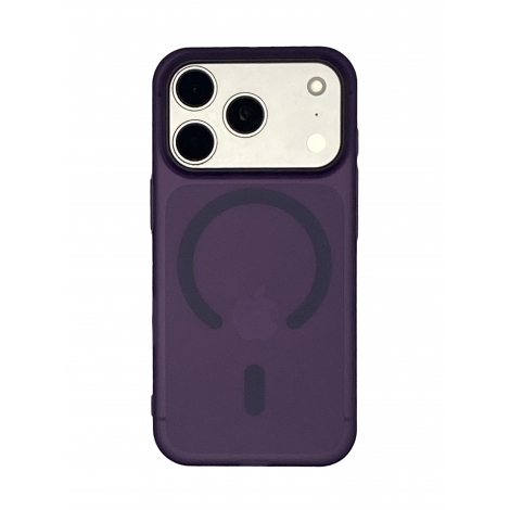 Funda Movil Back Cover HT Slim Magnetica Purple Transparente iPhone 17 PRO MAX