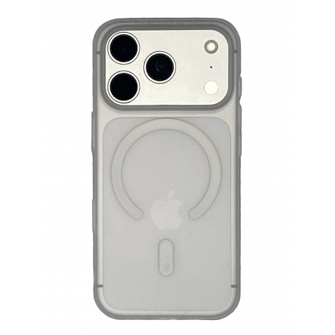 Funda Movil Back Cover HT Slim Magnetica White Transparente iPhone 17 PRO
