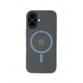 Funda Movil Back Cover HT Slim Magnetica Light Blue Transparente iPhone 17