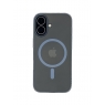 Funda Movil Back Cover HT Slim Magnetica Light Blue Transparente iPhone 17
