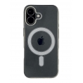 Funda Movil Back Cover HT Slim Magnetica White Transparente iPhone 17