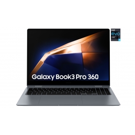 Portatil 360 Samsung Galaxy Book3 PRO 360 CI5 1340P 16GB 512GB SSD 13.3" Tactil W11P Graphite