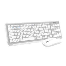 Teclado + Mouse Subblim Wireless Prestige Extended Dual Silver