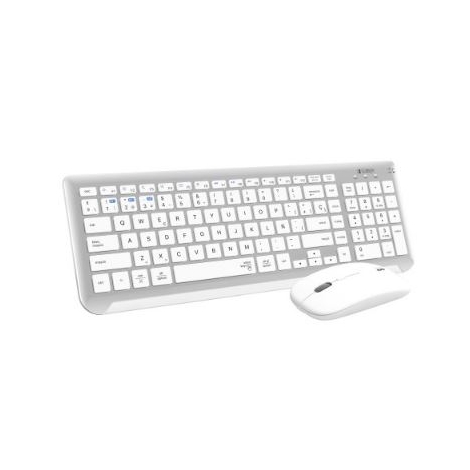 Teclado + Mouse Subblim Wireless Prestige Extended Dual Silver