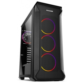 Caja Mediatorre ATX NOX Hummer Quantum Argb Window Black