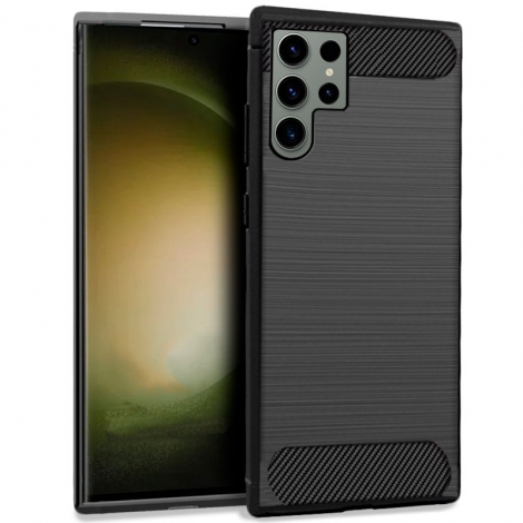 Funda Movil Back Cover Cool Carbon Black Samsung Galaxy S23 Ultra S918