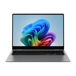 Portatil 360 Samsung Galaxy Book5 PRO 360 Core Ultra 7 258V 32GB 1TB SSD 16" Amoled Tactil W11P Gray + S PEN