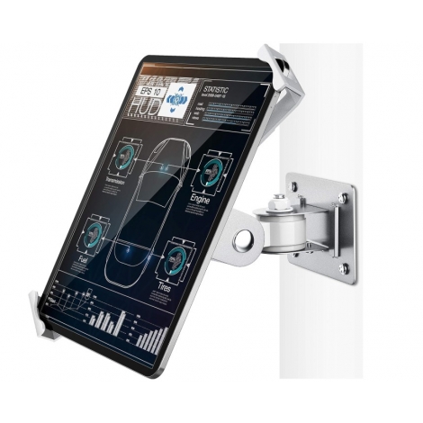 Soporte Tablet Pared Brazo Unviersal 7-11" Stand Silver