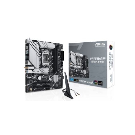 Placa Base Asus Intel Prime B760M-A WIFI Gaming Socket 1700 Matx Grafica DDR5 M.2 Glan WIFI USB 3.2 USB-C