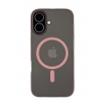Funda Movil Back Cover HT Slim Magnetica Light Pink Transparente iPhone 17
