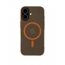 Funda Movil Back Cover HT Slim Magnetica Orange Transparente iPhone 17