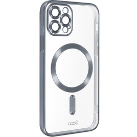 Funda Movil Back Cover Cool Magnetic Transparente / Silver iPhone 15 PRO