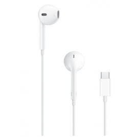 Auricular IN EAR + MIC Apple EarPods USB-C White