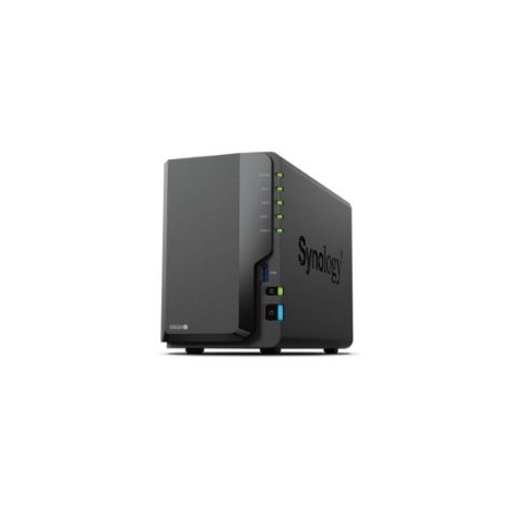 Cabina Almacenamiento Synology DS225+ 2 Bahias Sata Raid Glan Black