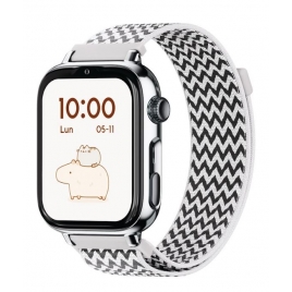 Smartwatch Save Family 4G GPS Savewatch+ 2 Silver + Correa Loop Zigzag
