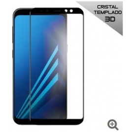 Protector HT Cristal Templado 3D Black Samsung Galaxy A8 2018